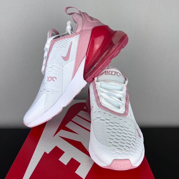 Nike Air max 270 (GS) 'White Pink Glaze'  943345-108 - Picture 5 of 7